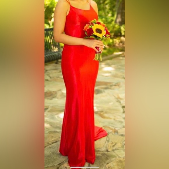 Red Prom Dress - Picture 1 of 3